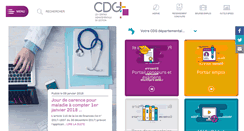 Desktop Screenshot of cdg54.fr